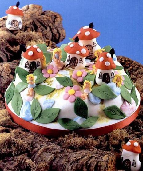 Carol Deacon, book Party cakes for children, cake Fairy Town