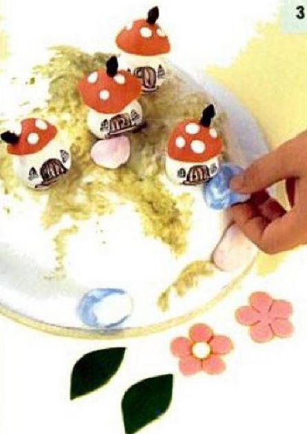 Carol Deacon, book Party cakes for children, cake Fairy Town