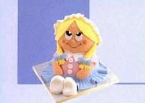 Pretty cakes, Carol Deacon's book, Party cakes for children, Cake Doll from Carol Deacon's book Party cakes for children